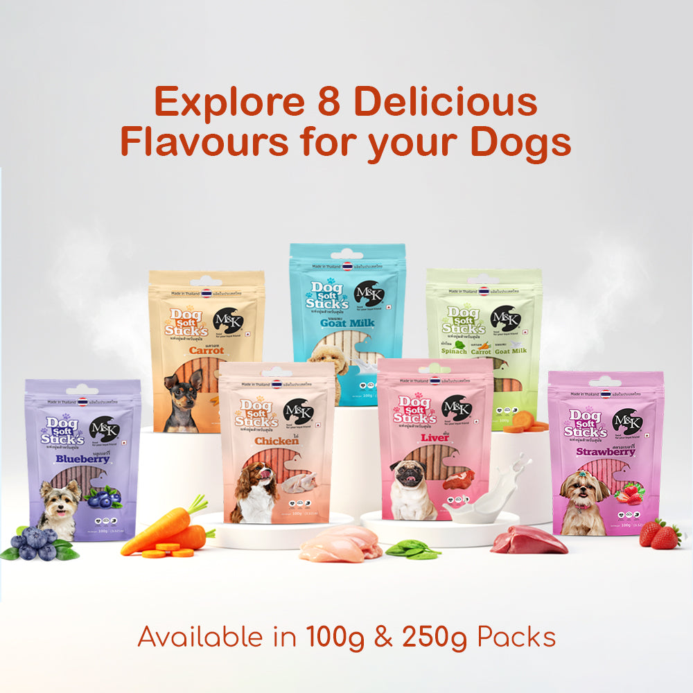 Dog Soft Sticks | Carrot