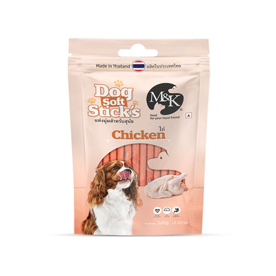 Dog Soft Sticks | Chicken Flavour | Soft Chewy Training Treat for All Breeds