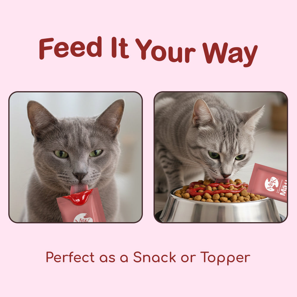 Cream Treat for Cats | Tuna with Chicken & Liver | Rich in Multivitamins