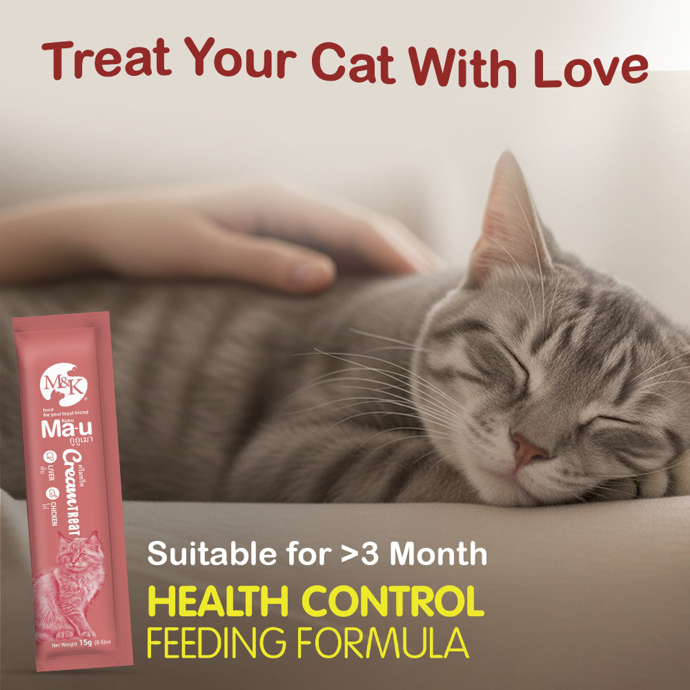 Cream Treat for Cats | Tuna with Chicken & Liver | Rich in Multivitamins