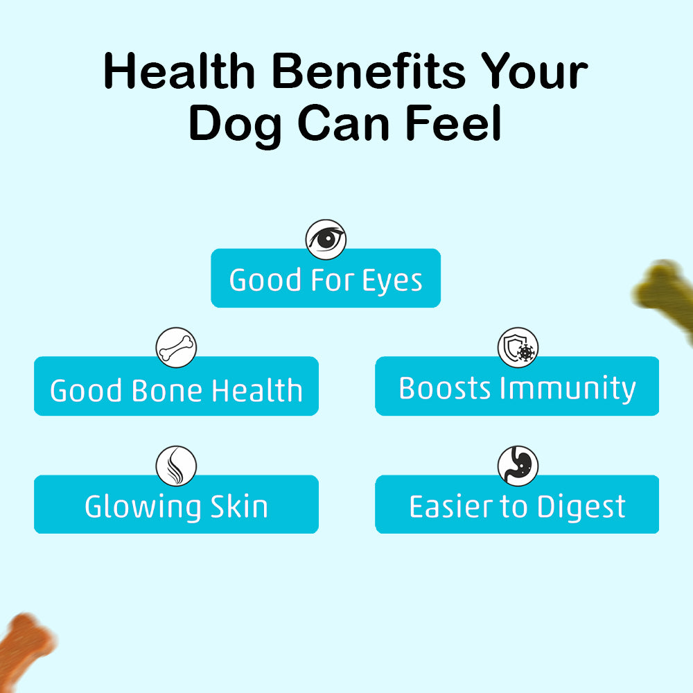 Dog Snacks | Spinach, Carrot & Milk