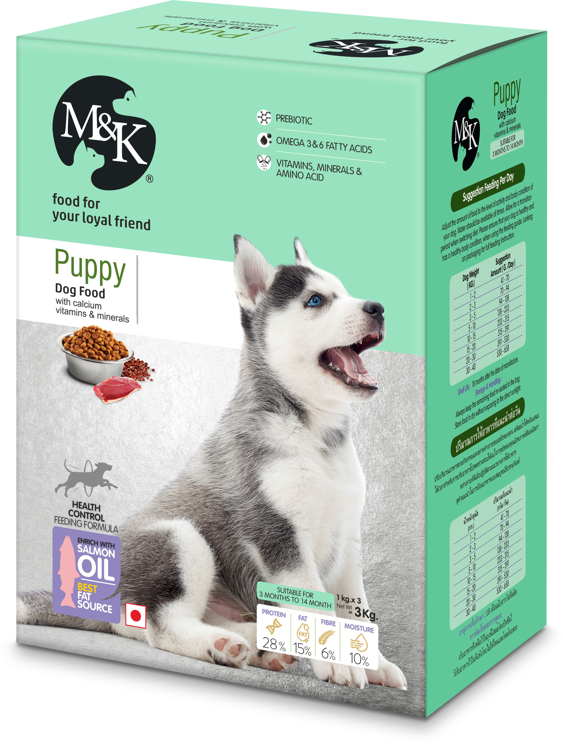 Puppy With Calcium Vitamins & Minerals