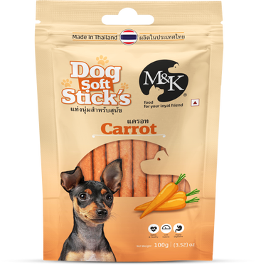 Dog Soft Sticks | Carrot