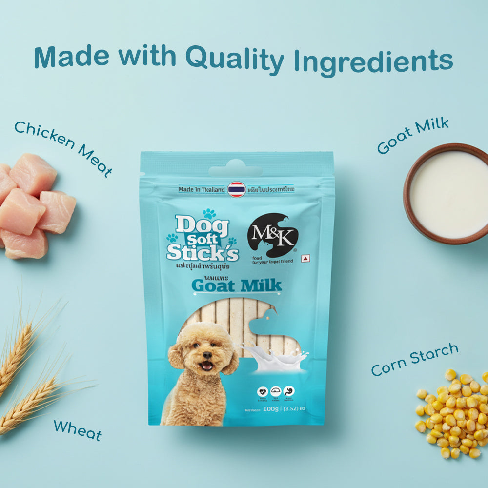 Dog Soft Sticks | Goat Milk