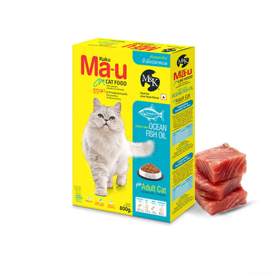 Dry Cat Food for Adult Cats with Ocean Fish Oil | Skin & Coat Support