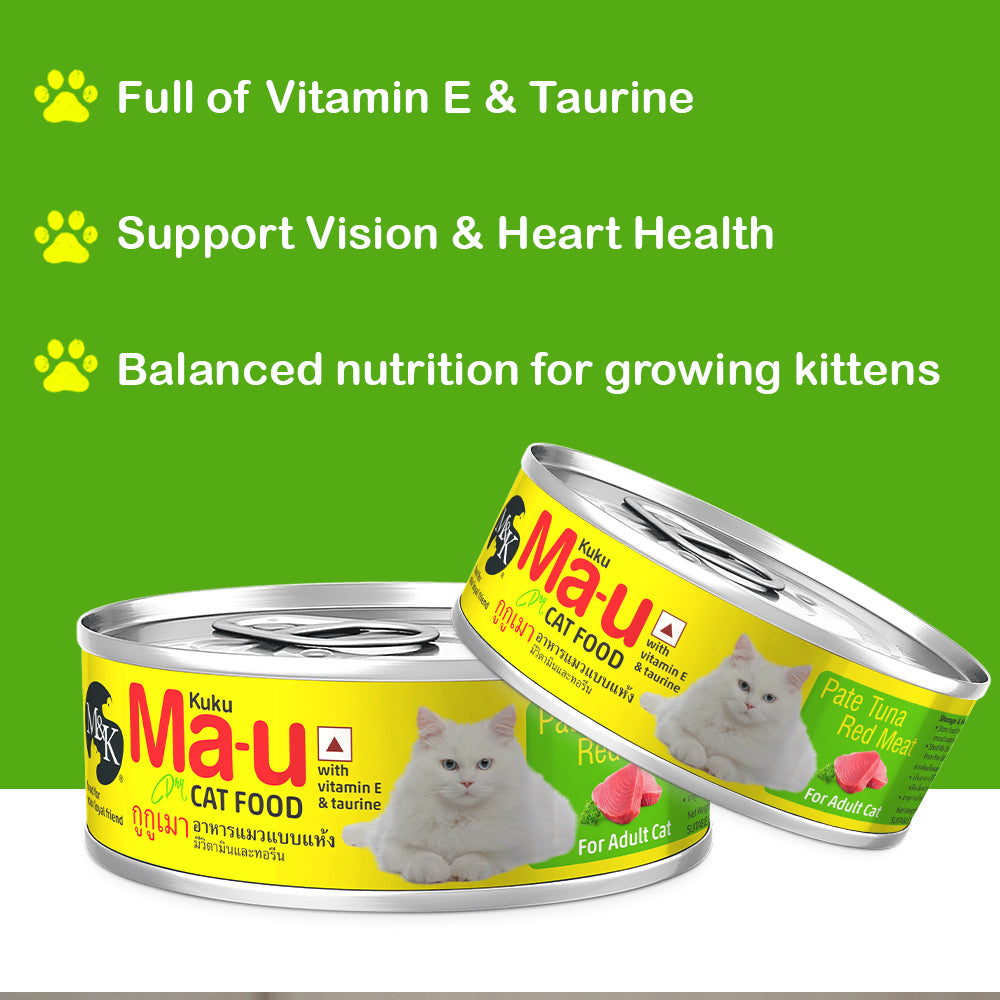 Cat Food | Pate Tuna Red Meat Tin For Adult Cat