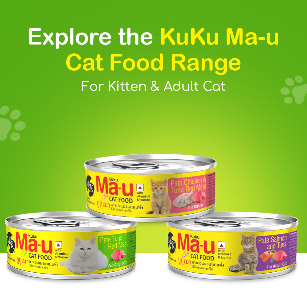 Cat Food | Pate Tuna Red Meat Tin For Adult Cat
