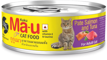 Cat Food | Pate Salmon & Tuna Tin For Adult Cat