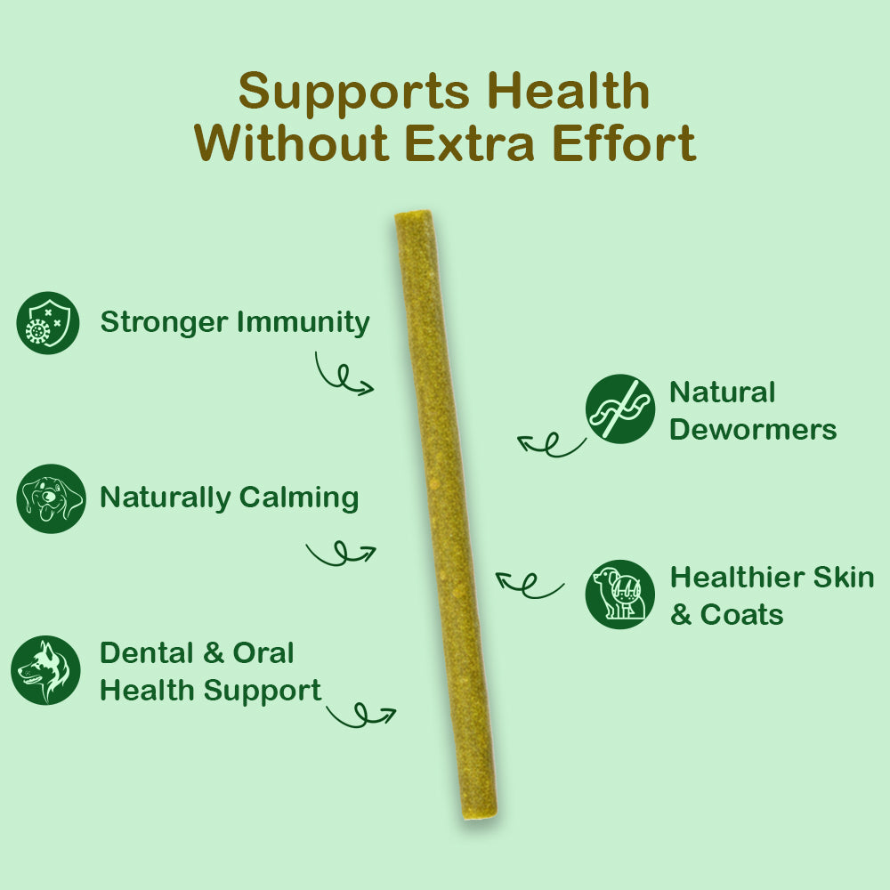 Dog Soft Sticks | Spinach