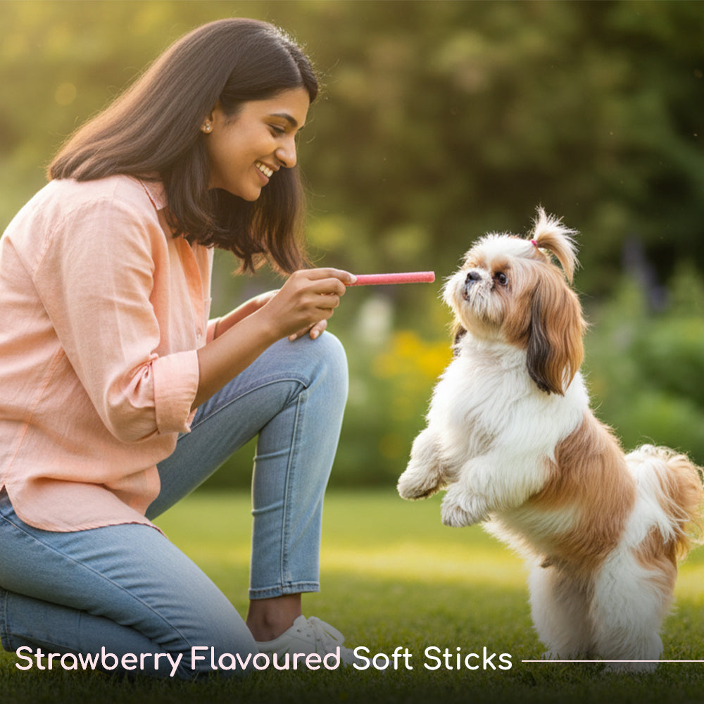 Dog Soft Sticks | Strawberry
