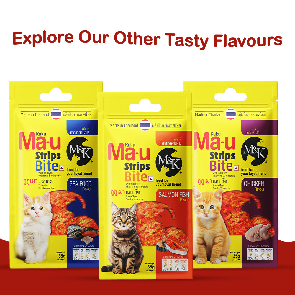 Kuku Ma-u Strips Bite | Salmon Fish